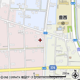 静岡県浜松市中央区恒武町717周辺の地図