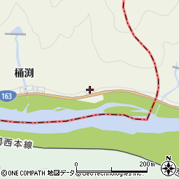 京都府和束町（相楽郡）木屋（桶渕）周辺の地図
