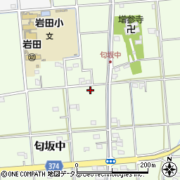 静岡県磐田市匂坂中925周辺の地図