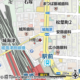 中部日本放送株式会社　豊橋支社周辺の地図