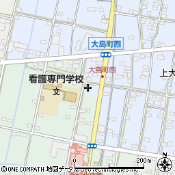 静岡県浜松市中央区大島町1532周辺の地図