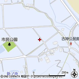 兵庫県神戸市西区神出町古神周辺の地図