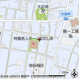 静岡県浜松市中央区大島町892周辺の地図