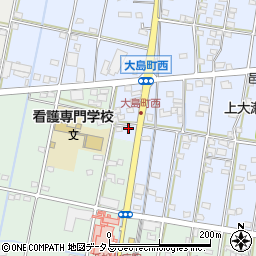 静岡県浜松市中央区大島町1530周辺の地図