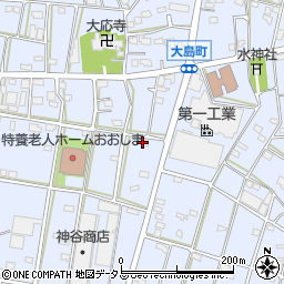 静岡県浜松市中央区大島町932周辺の地図