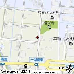 静岡県浜松市中央区豊西町1016周辺の地図