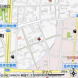 静岡県浜松市中央区笠井町1444周辺の地図