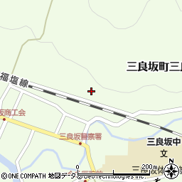 広島県三次市三良坂町三良坂712-2周辺の地図