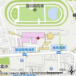 兵庫県厩務員会周辺の地図