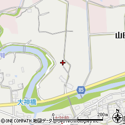 兵庫県神戸市北区山田町東下11周辺の地図