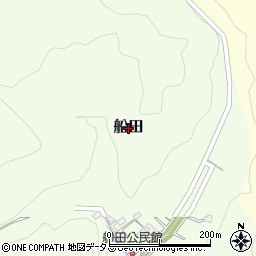 静岡県松崎町（賀茂郡）船田周辺の地図