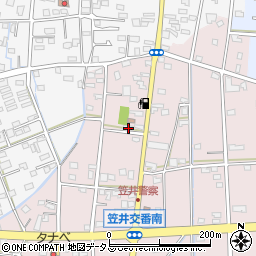 静岡県浜松市中央区恒武町451周辺の地図