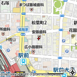 愛知県豊橋市松葉町1丁目33周辺の地図