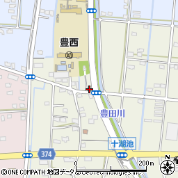 静岡県浜松市中央区豊西町1558周辺の地図