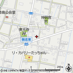 静岡県浜松市中央区積志町1037周辺の地図