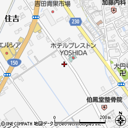 静岡県榛原郡吉田町住吉584周辺の地図