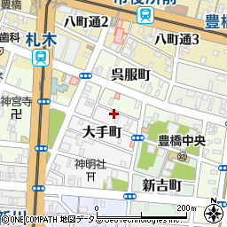 浩子美容室周辺の地図