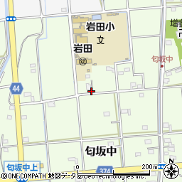 静岡県磐田市匂坂中941周辺の地図