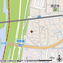 サニーハイツ甲武橋周辺の地図