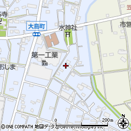 静岡県浜松市中央区大島町73周辺の地図