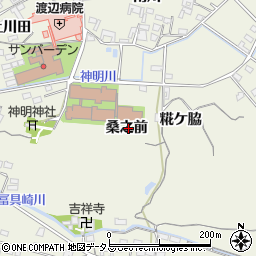 愛知県知多郡美浜町野間桑之前周辺の地図