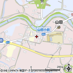 兵庫県神戸市北区山田町中（長尾サ）周辺の地図