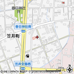 静岡県浜松市中央区笠井町1460周辺の地図