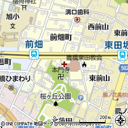 愛知県豊橋市前畑町121周辺の地図