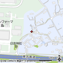 静岡県袋井市鷲巣938-1周辺の地図
