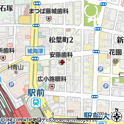 愛知県豊橋市松葉町1丁目31周辺の地図