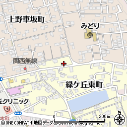 三重県伊賀市緑ケ丘東町863周辺の地図