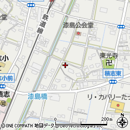 静岡県浜松市中央区積志町1155周辺の地図