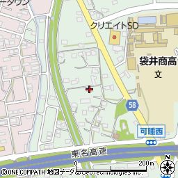 静岡県袋井市久能2299周辺の地図