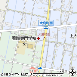 静岡県浜松市中央区大島町1525周辺の地図