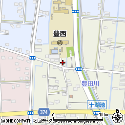 静岡県浜松市中央区豊西町1560周辺の地図