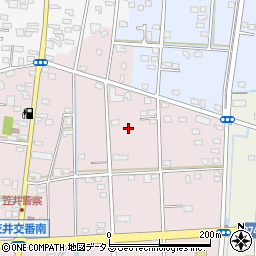 静岡県浜松市中央区恒武町683周辺の地図
