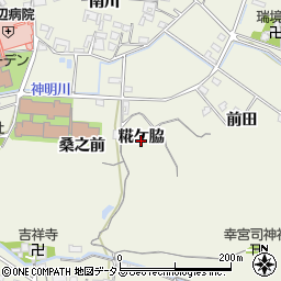 愛知県知多郡美浜町野間糀ケ脇周辺の地図