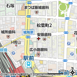 愛知県豊橋市松葉町1丁目26周辺の地図