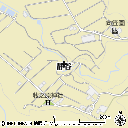 静岡県牧之原市静谷2595周辺の地図