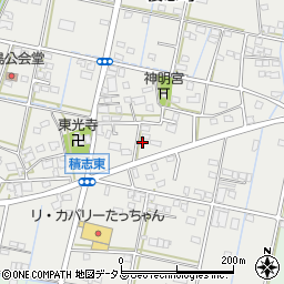 静岡県浜松市中央区積志町1033周辺の地図