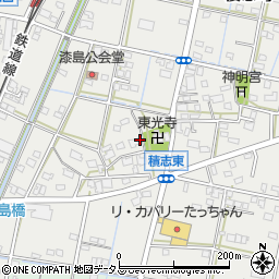 静岡県浜松市中央区積志町1174周辺の地図