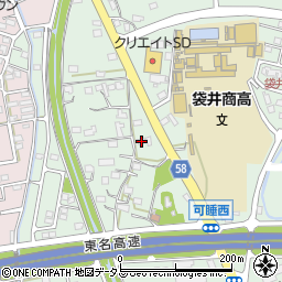 静岡県袋井市久能2306周辺の地図