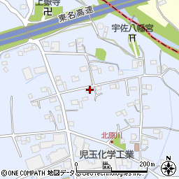 静岡県袋井市国本374周辺の地図