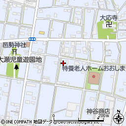 静岡県浜松市中央区大島町860周辺の地図