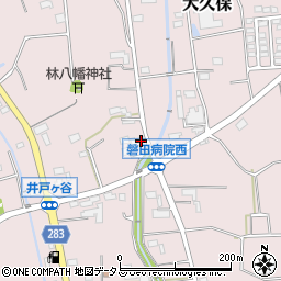 静岡県磐田市大久保217周辺の地図