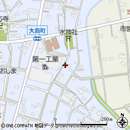 静岡県浜松市中央区大島町70周辺の地図