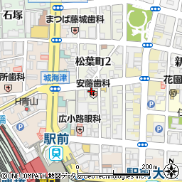 愛知県豊橋市松葉町1丁目29周辺の地図