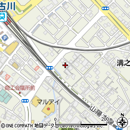 兵庫県加古川市加古川町溝之口434周辺の地図