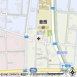静岡県浜松市中央区豊西町1562周辺の地図
