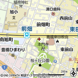 愛知県豊橋市前畑町128周辺の地図